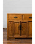 Early 20th Century Chinese Elmwood Sideboard-5. Asian & Chinese Furniture, Art, Antiques, Vintage Home Décor for sale at FEA Home