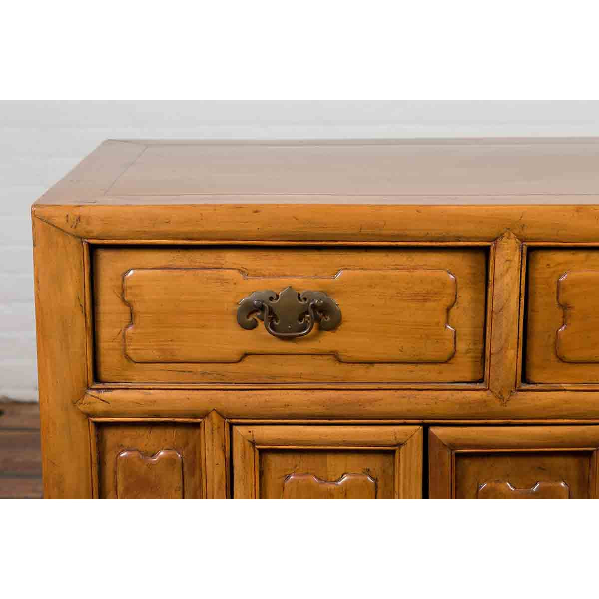 Early 20th Century Chinese Elmwood Sideboard-8. Asian & Chinese Furniture, Art, Antiques, Vintage Home Décor for sale at FEA Home