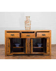 Early 20th Century Chinese Elmwood Sideboard-3. Asian & Chinese Furniture, Art, Antiques, Vintage Home Décor for sale at FEA Home