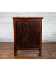 Chinese 19th Century Qing Dynasty Cabinet with Two Doors over Two Drawers-11. Asian & Chinese Furniture, Art, Antiques, Vintage Home Décor for sale at FEA Home