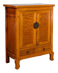 Chinese 19th Century Qing Dynasty Cabinet with Two Doors over Two Drawers-1. Asian & Chinese Furniture, Art, Antiques, Vintage Home Décor for sale at FEA Home