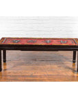 Chinese Antique Shop Sign with Calligraphy Made into a Black Coffee Table-7. Asian & Chinese Furniture, Art, Antiques, Vintage Home Décor for sale at FEA Home