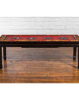 Chinese Antique Shop Sign with Calligraphy Made into a Black Coffee Table-2. Asian & Chinese Furniture, Art, Antiques, Vintage Home Décor for sale at FEA Home