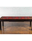 Antique Chinese Shop Sign with Calligraphy Made into a Black Coffee Table-3. Asian & Chinese Furniture, Art, Antiques, Vintage Home Décor for sale at FEA Home