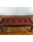 Antique Chinese Shop Sign with Calligraphy Made into a Black Coffee Table-4. Asian & Chinese Furniture, Art, Antiques, Vintage Home Décor for sale at FEA Home