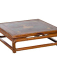 Qing Dynasty 19th Century Chinese Low Kang Coffee Table with Painted Décor-1. Asian & Chinese Furniture, Art, Antiques, Vintage Home Décor for sale at FEA Home