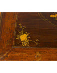 Qing Dynasty 19th Century Chinese Low Kang Coffee Table with Painted Décor-8. Asian & Chinese Furniture, Art, Antiques, Vintage Home Décor for sale at FEA Home