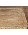 Contemporary Teak Wood Coffee Table with Painted Floral Design-16. Asian & Chinese Furniture, Art, Antiques, Vintage Home Décor for sale at FEA Home