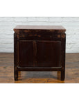 Chinese Qing Dynasty 19th Century Red Lacquer Side Chest with Five Drawers-15. Asian & Chinese Furniture, Art, Antiques, Vintage Home Décor for sale at FEA Home