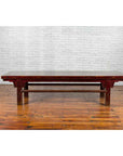Chinese 19th Century Qing Dynasty Period Coffee Table with Distressed Patina-4. Asian & Chinese Furniture, Art, Antiques, Vintage Home Décor for sale at FEA Home