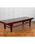 Chinese 19th Century Qing Dynasty Period Coffee Table with Distressed Patina-3. Asian & Chinese Furniture, Art, Antiques, Vintage Home Décor for sale at FEA Home
