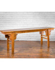 Chinese Qing Dynasty Shandong Altar Console Table with Carved Scrolling Motifs-11. Asian & Chinese Furniture, Art, Antiques, Vintage Home Décor for sale at FEA Home