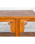 Chinese Qing Dynasty Shandong Altar Console Table with Carved Scrolling Motifs-4. Asian & Chinese Furniture, Art, Antiques, Vintage Home Décor for sale at FEA Home
