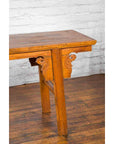 Chinese Qing Dynasty Shandong Altar Console Table with Carved Scrolling Motifs-6. Asian & Chinese Furniture, Art, Antiques, Vintage Home Décor for sale at FEA Home