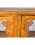 Chinese Qing Dynasty Shandong Altar Console Table with Carved Scrolling Motifs-7. Asian & Chinese Furniture, Art, Antiques, Vintage Home Décor for sale at FEA Home