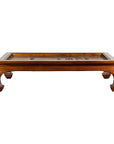 18th or 19th Century Elm Doors with Iron Hardware Made into a Ming Coffee Table-1. Asian & Chinese Furniture, Art, Antiques, Vintage Home Décor for sale at FEA Home
