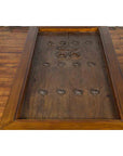 18th or 19th Century Elm Doors with Iron Hardware Made into a Ming Coffee Table-8. Asian & Chinese Furniture, Art, Antiques, Vintage Home Décor for sale at FEA Home