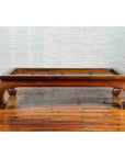 18th or 19th Century Elm Doors with Iron Hardware Made into a Ming Coffee Table-9. Asian & Chinese Furniture, Art, Antiques, Vintage Home Décor for sale at FEA Home