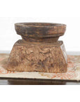 Set of Three Indian 19th Century Seed Planters with Carved Motifs and Patina-14. Asian & Chinese Furniture, Art, Antiques, Vintage Home Décor for sale at FEA Home