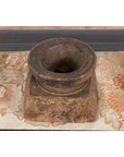 Set of Three Indian 19th Century Seed Planters with Carved Motifs and Patina-8. Asian & Chinese Furniture, Art, Antiques, Vintage Home Décor for sale at FEA Home