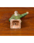 Terracotta Ming Dynasty Court Official Statuette with Original Polychromy-11. Asian & Chinese Furniture, Art, Antiques, Vintage Home Décor for sale at FEA Home