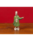 Terracotta Ming Dynasty Court Official Statuette with Original Polychromy-3. Asian & Chinese Furniture, Art, Antiques, Vintage Home Décor for sale at FEA Home