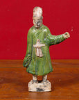 Terracotta Ming Dynasty Court Official Statuette with Original Polychromy-2. Asian & Chinese Furniture, Art, Antiques, Vintage Home Décor for sale at FEA Home