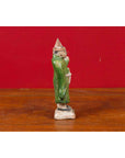 Terracotta Ming Dynasty Court Official Statuette with Original Polychromy-7. Asian & Chinese Furniture, Art, Antiques, Vintage Home Décor for sale at FEA Home