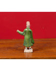 Terracotta Ming Dynasty Court Official Statuette with Original Polychromy-8. Asian & Chinese Furniture, Art, Antiques, Vintage Home Décor for sale at FEA Home