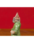 Terracotta Ming Dynasty Court Official Statuette with Original Polychromy-10. Asian & Chinese Furniture, Art, Antiques, Vintage Home Décor for sale at FEA Home