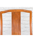 Pair of Ming Dynasty Style Yoke Back Side Chairs with Woven Rattan Seats-16. Asian & Chinese Furniture, Art, Antiques, Vintage Home Décor for sale at FEA Home
