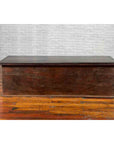 Late 19th Century Coffer from Sumatra with Carved Motifs and Iron Hardware-12. Asian & Chinese Furniture, Art, Antiques, Vintage Home Décor for sale at FEA Home