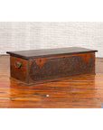 Late 19th Century Coffer from Sumatra with Carved Motifs and Iron Hardware-2. Asian & Chinese Furniture, Art, Antiques, Vintage Home Décor for sale at FEA Home