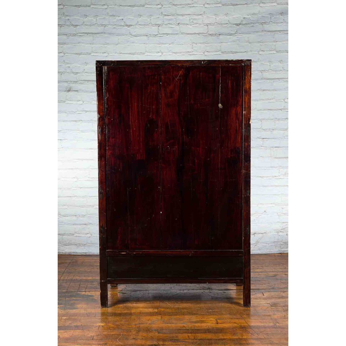 Chinese Two-Toned Cabinet with Doors and Five Drawers from the 20th Century-15. Asian & Chinese Furniture, Art, Antiques, Vintage Home Décor for sale at FEA Home