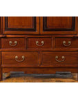 Chinese Two-Toned Cabinet with Doors and Five Drawers from the 20th Century-7. Asian & Chinese Furniture, Art, Antiques, Vintage Home Décor for sale at FEA Home