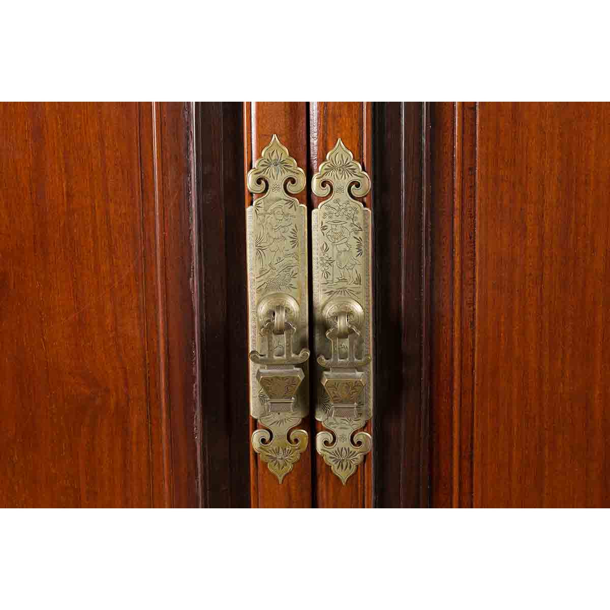 Chinese Two-Toned Cabinet with Doors and Five Drawers from the 20th Century-11. Asian & Chinese Furniture, Art, Antiques, Vintage Home Décor for sale at FEA Home