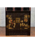 Chinese Qing Dynasty Period 19th Century Cabinet with Original Brown Lacquer-6. Asian & Chinese Furniture, Art, Antiques, Vintage Home Décor for sale at FEA Home