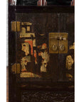 Chinese Qing Dynasty Period 19th Century Cabinet with Original Brown Lacquer-7. Asian & Chinese Furniture, Art, Antiques, Vintage Home Décor for sale at FEA Home
