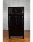 19th Century Brown Cabinet with Unexpected Internal Drawers and Shelving-11. Asian & Chinese Furniture, Art, Antiques, Vintage Home Décor for sale at FEA Home