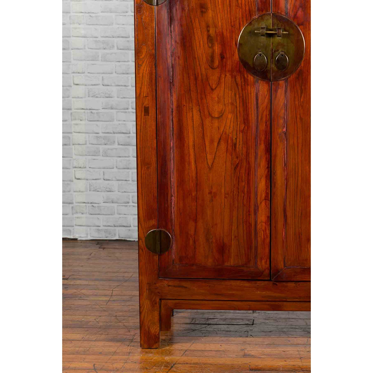 19th Century Brown Cabinet with Unexpected Internal Drawers and Shelving-7. Asian & Chinese Furniture, Art, Antiques, Vintage Home Décor for sale at FEA Home