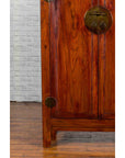 19th Century Brown Cabinet with Unexpected Internal Drawers and Shelving-7. Asian & Chinese Furniture, Art, Antiques, Vintage Home Décor for sale at FEA Home