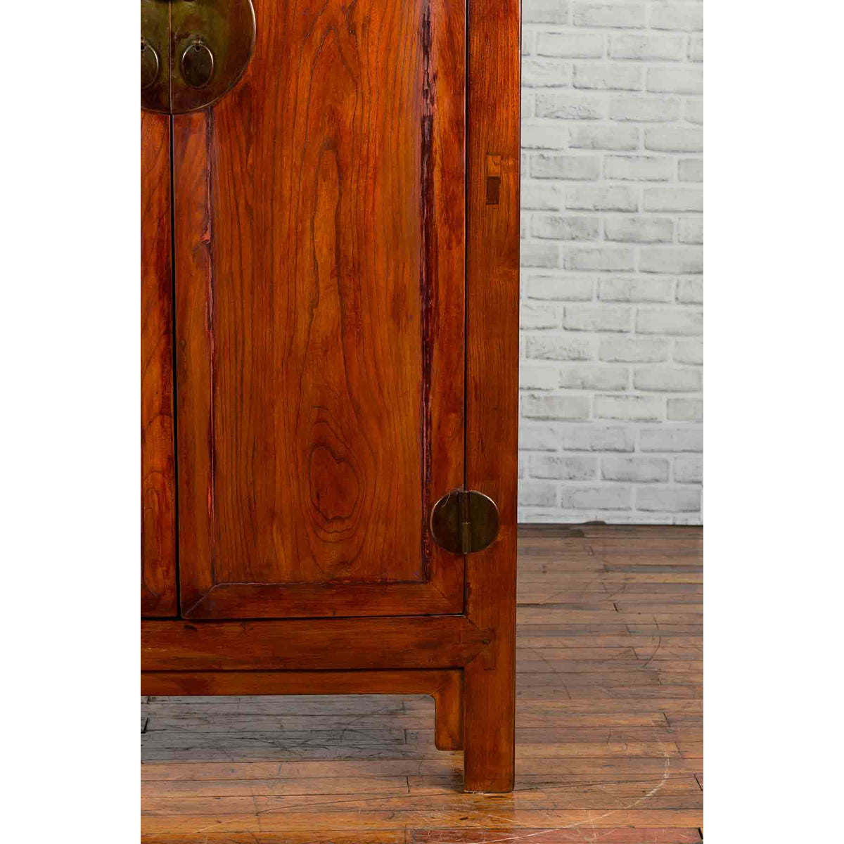 19th Century Brown Cabinet with Unexpected Internal Drawers and Shelving-12. Asian & Chinese Furniture, Art, Antiques, Vintage Home Décor for sale at FEA Home