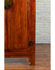 19th Century Brown Cabinet with Unexpected Internal Drawers and Shelving-12. Asian & Chinese Furniture, Art, Antiques, Vintage Home Décor for sale at FEA Home