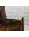 Chinese Antique Large Dowry Chest with Arching Lid, Carved Panels and Drawers-14. Asian & Chinese Furniture, Art, Antiques, Vintage Home Décor for sale at FEA Home