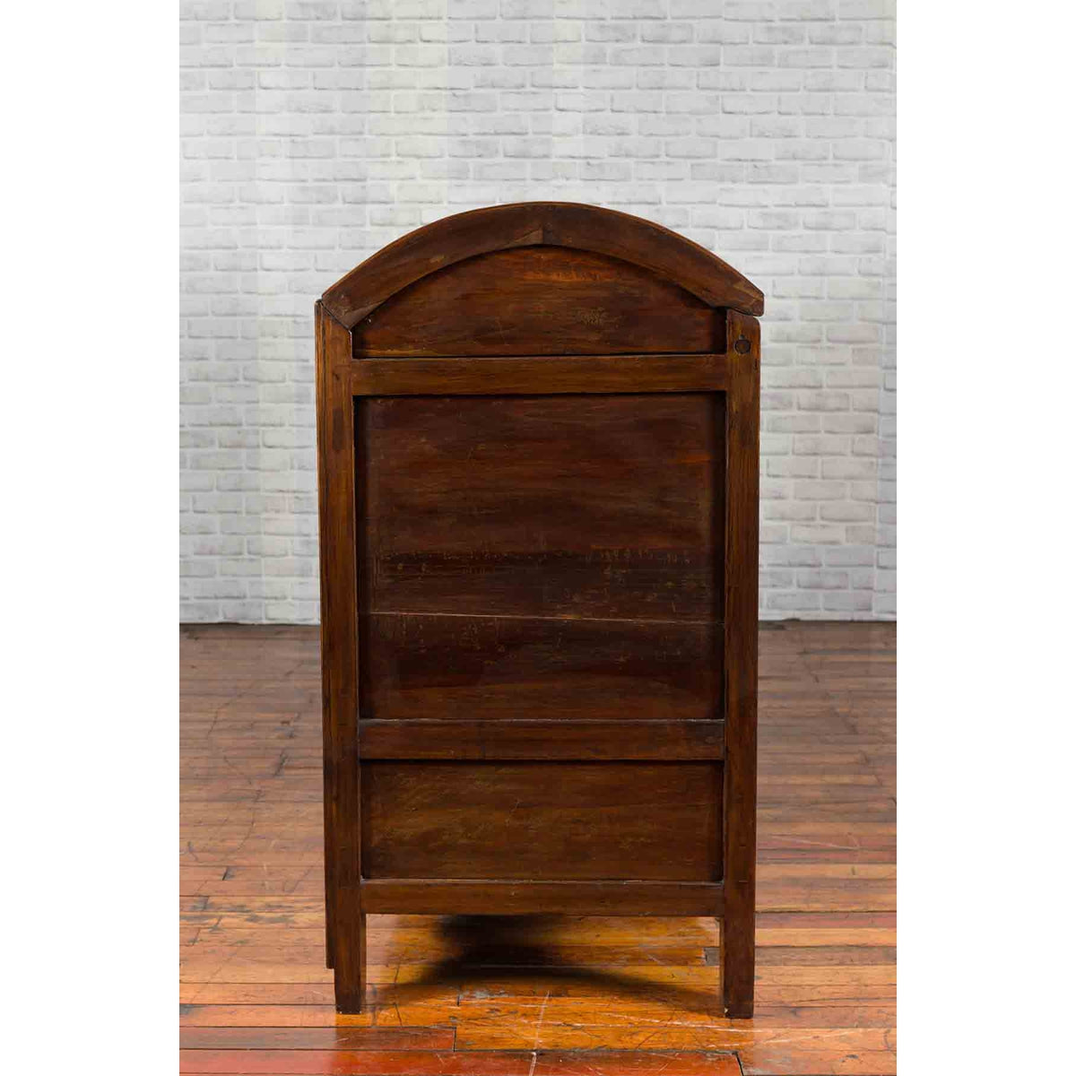 Chinese Antique Large Dowry Chest with Arching Lid, Carved Panels and Drawers-17. Asian & Chinese Furniture, Art, Antiques, Vintage Home Décor for sale at FEA Home