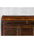 Chinese Antique Large Dowry Chest with Arching Lid, Carved Panels and Drawers-6. Asian & Chinese Furniture, Art, Antiques, Vintage Home Décor for sale at FEA Home
