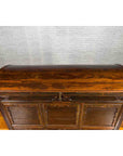 Chinese Antique Large Dowry Chest with Arching Lid, Carved Panels and Drawers-13. Asian & Chinese Furniture, Art, Antiques, Vintage Home Décor for sale at FEA Home
