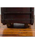 Japanese 19th Century Merchant's Chest with Drawers and Door, Mounted on Wheels-14. Asian & Chinese Furniture, Art, Antiques, Vintage Home Décor for sale at FEA Home