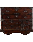 Japanese 19th Century Merchant's Chest with Drawers and Door, Mounted on Wheels-1. Asian & Chinese Furniture, Art, Antiques, Vintage Home Décor for sale at FEA Home