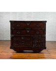 Japanese 19th Century Merchant's Chest with Drawers and Door, Mounted on Wheels-4. Asian & Chinese Furniture, Art, Antiques, Vintage Home Décor for sale at FEA Home